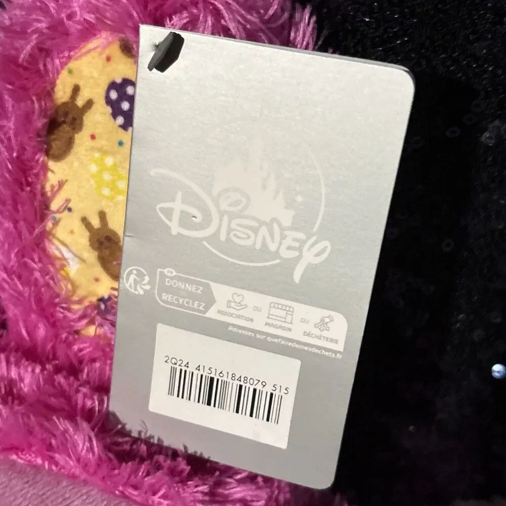 2024 Disney Lilo & Stitch ANGEL Pink 2024 Easter Bunny Plush 13'' Hold Carrot